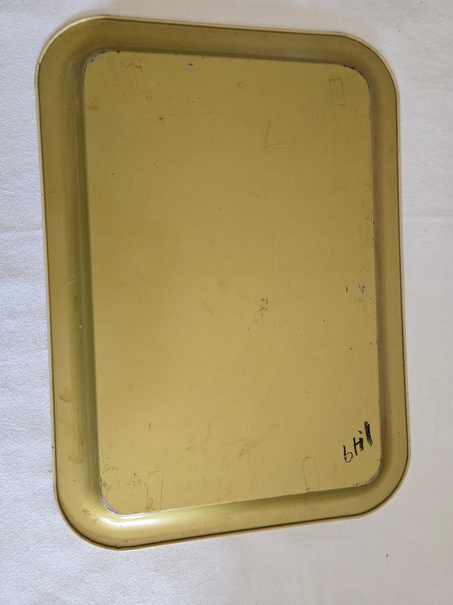 Vintage Western Cowboy Kids and Horse Tin Serving Tray