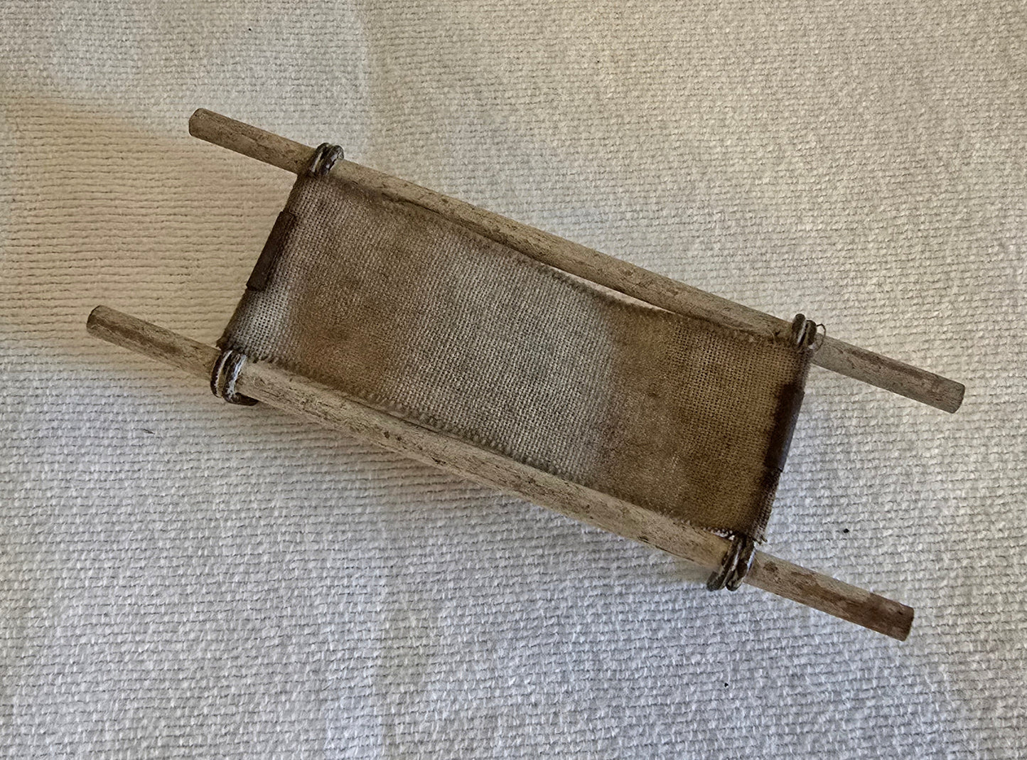 Vintage Manoil Barclay Lead Toy Soldier Stretcher