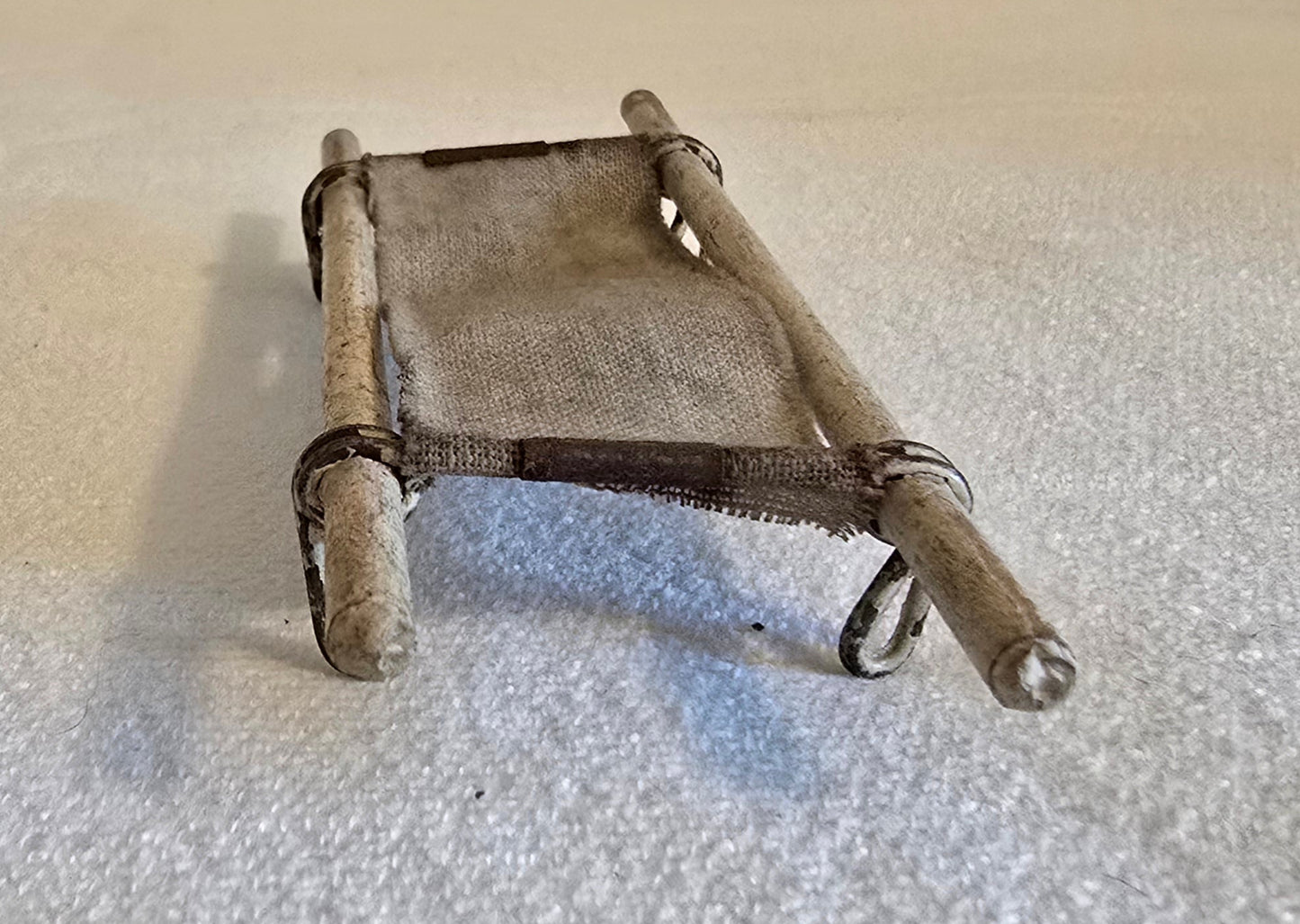 Vintage Manoil Barclay Lead Toy Soldier Stretcher