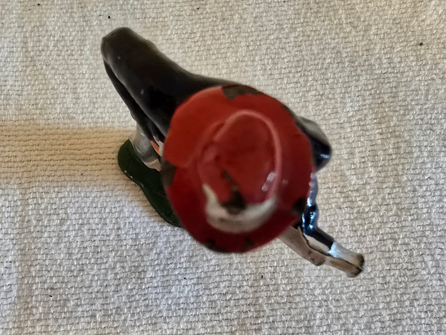 Vintage Manoil Barclay Lead Toy Firefighters Pair Axe Hose