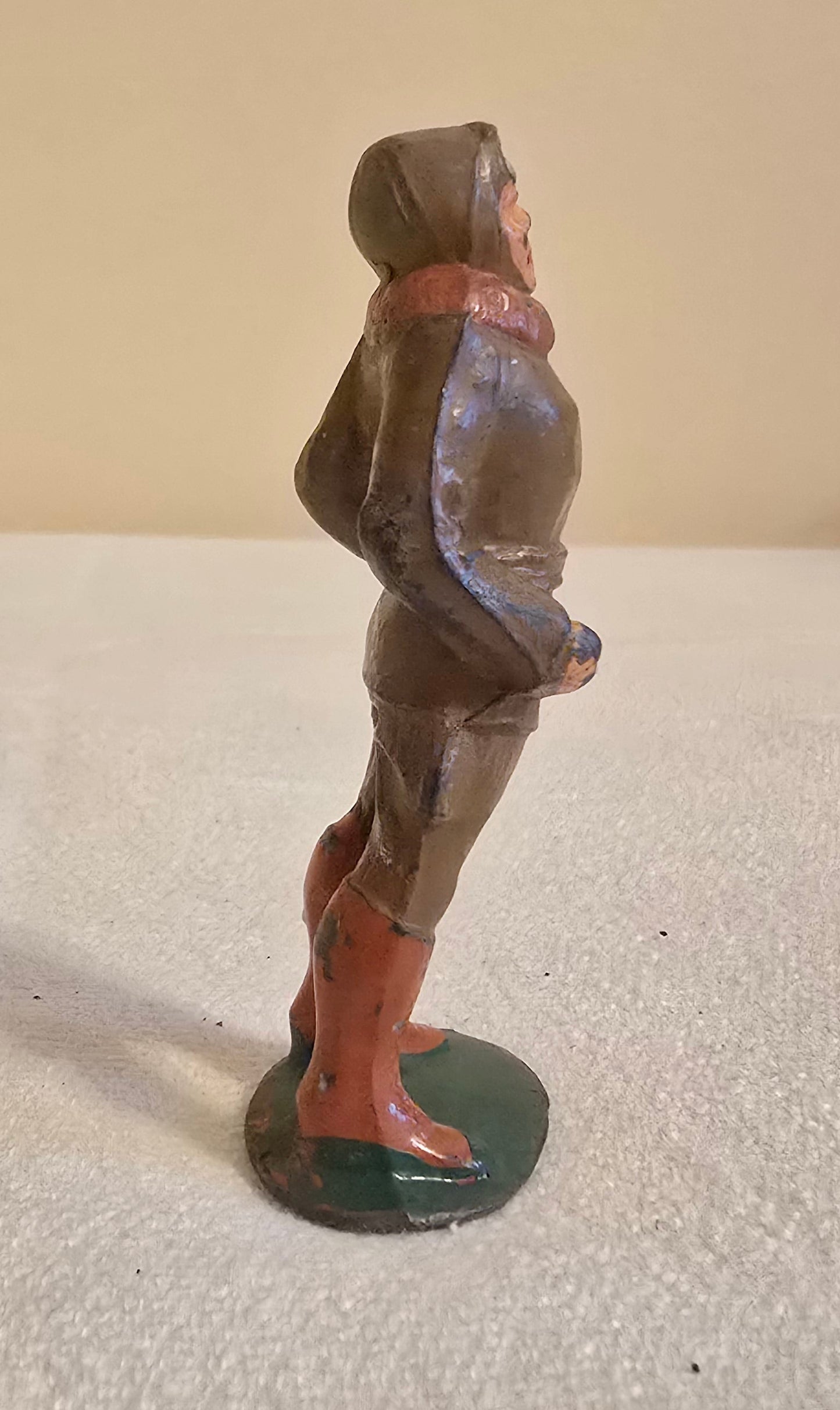 Vintage Manoil Barclay #34 Lead Toy Soldier Standing Pilot