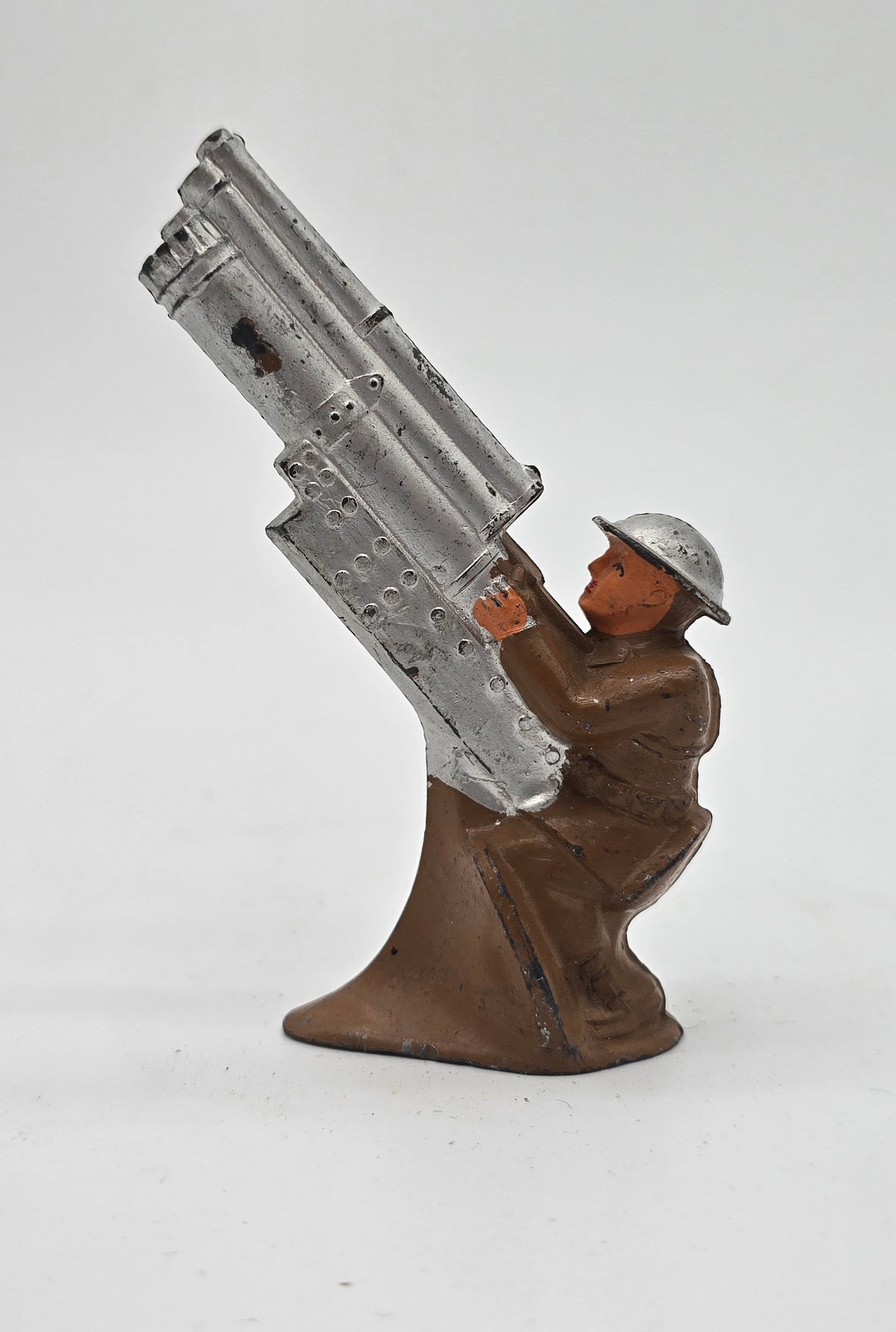 Vintage Barclay Manoil Lead Toy Soldier Anti Aircraft Gun #789