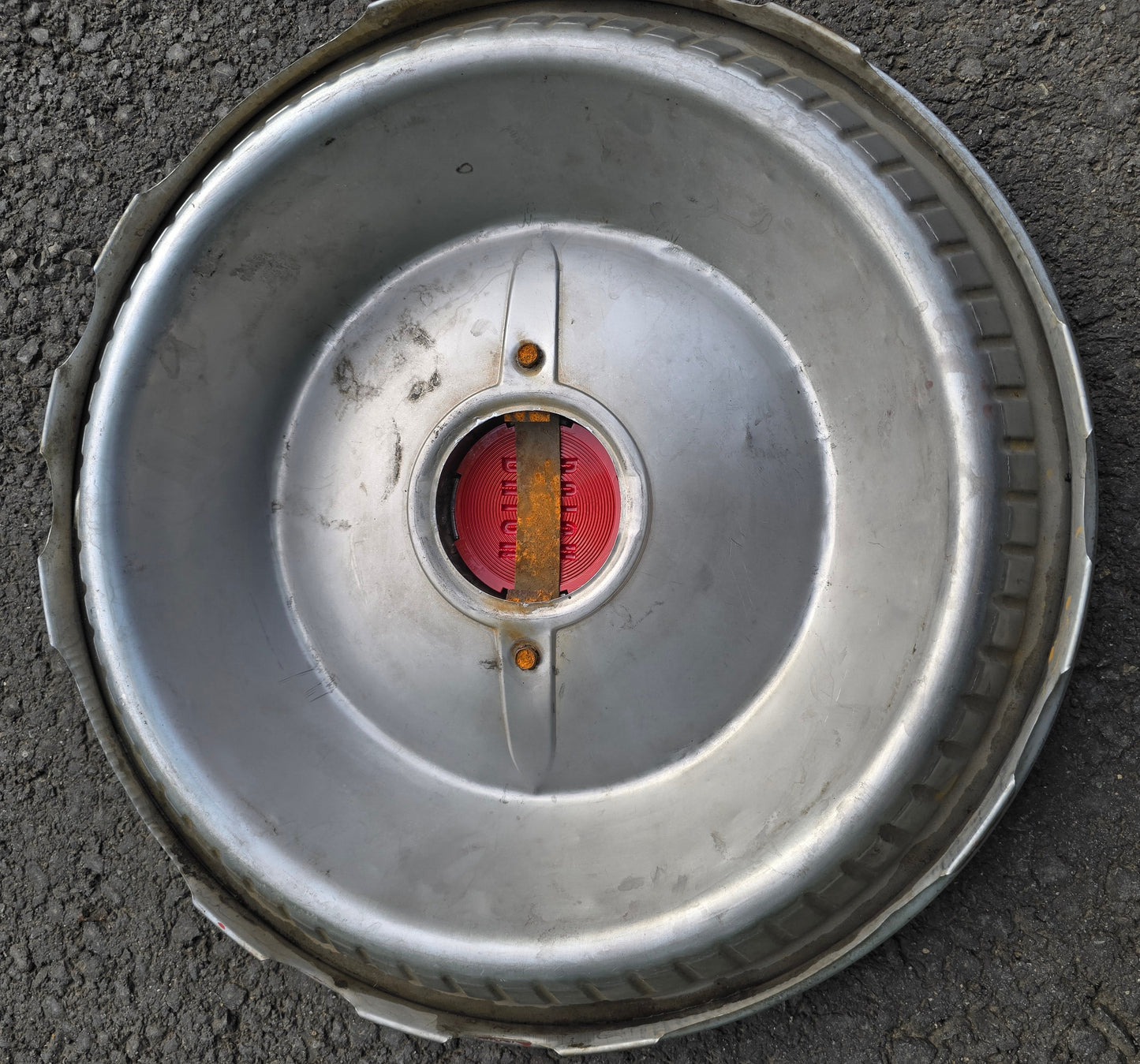 Single Vintage 1955 Buick Roadmaster Flipper Spinner Hubcap