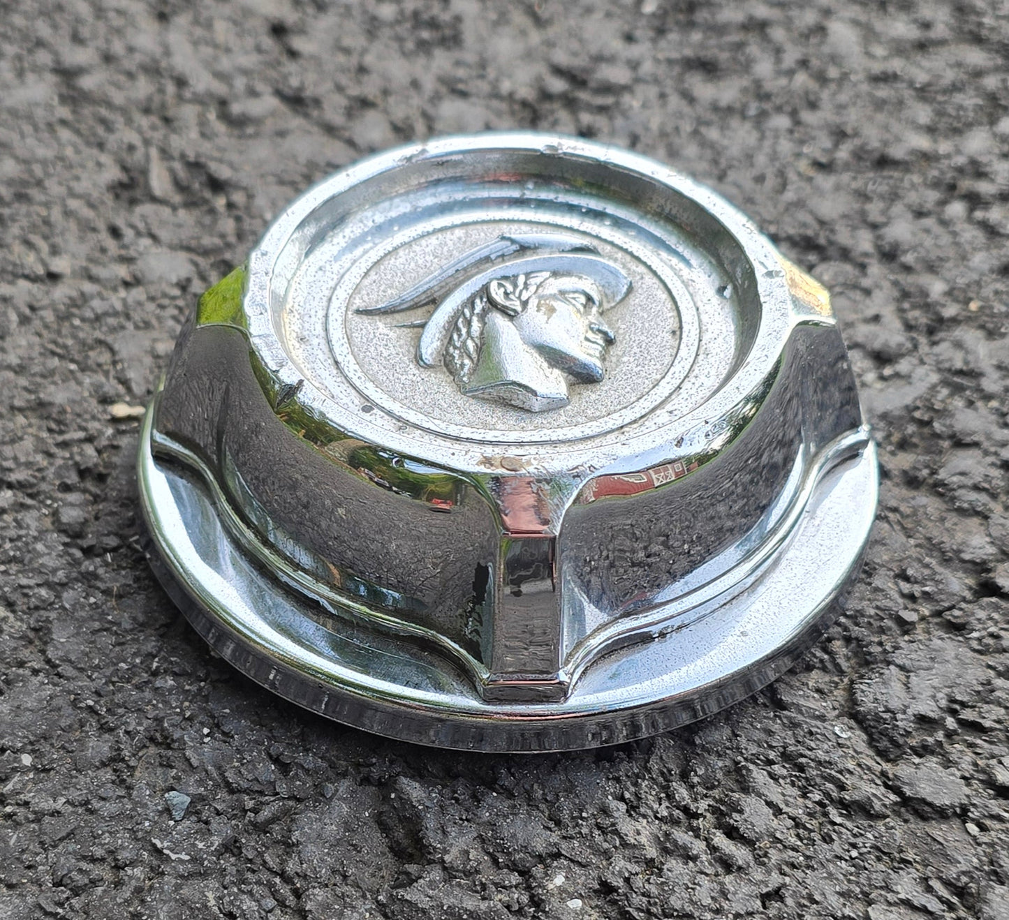 1963 Mercury Comet Gas Cap With Mercury Man Emblem