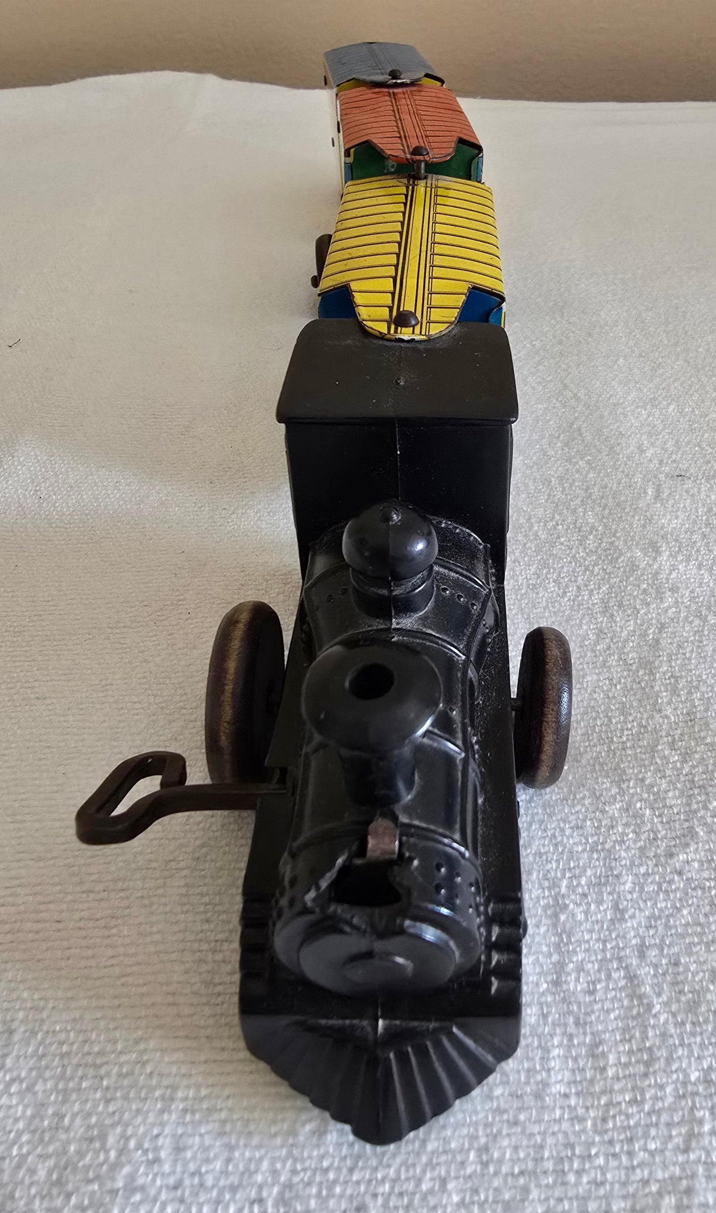 Vintage Marx Casey Jr Disneyland Express Tin Litho Windup Toy Train Walt Disney 1950's