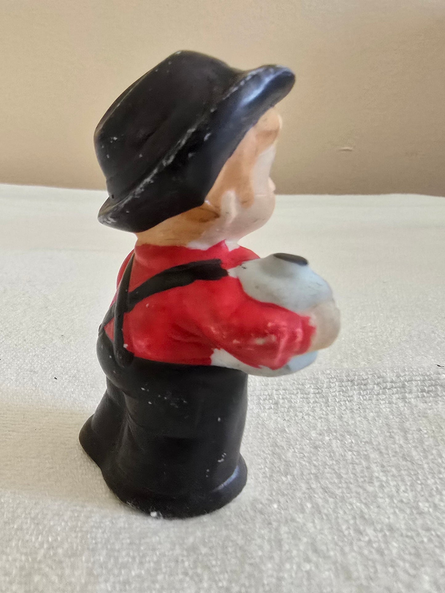 Vintage Lego Porcelain Amish Boy and Girl Figurines