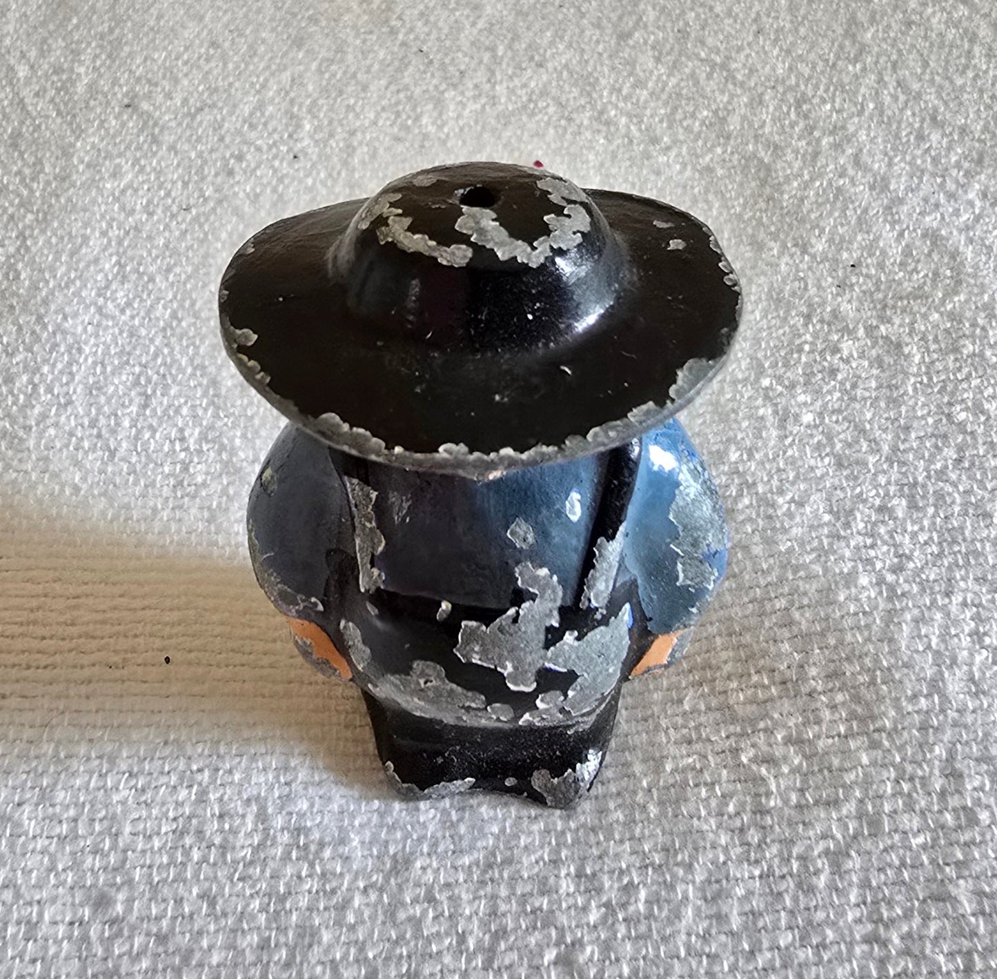 Vintage Cast Iron Amish Salt and Pepper Shakers 2 Pairs Boy and Girl