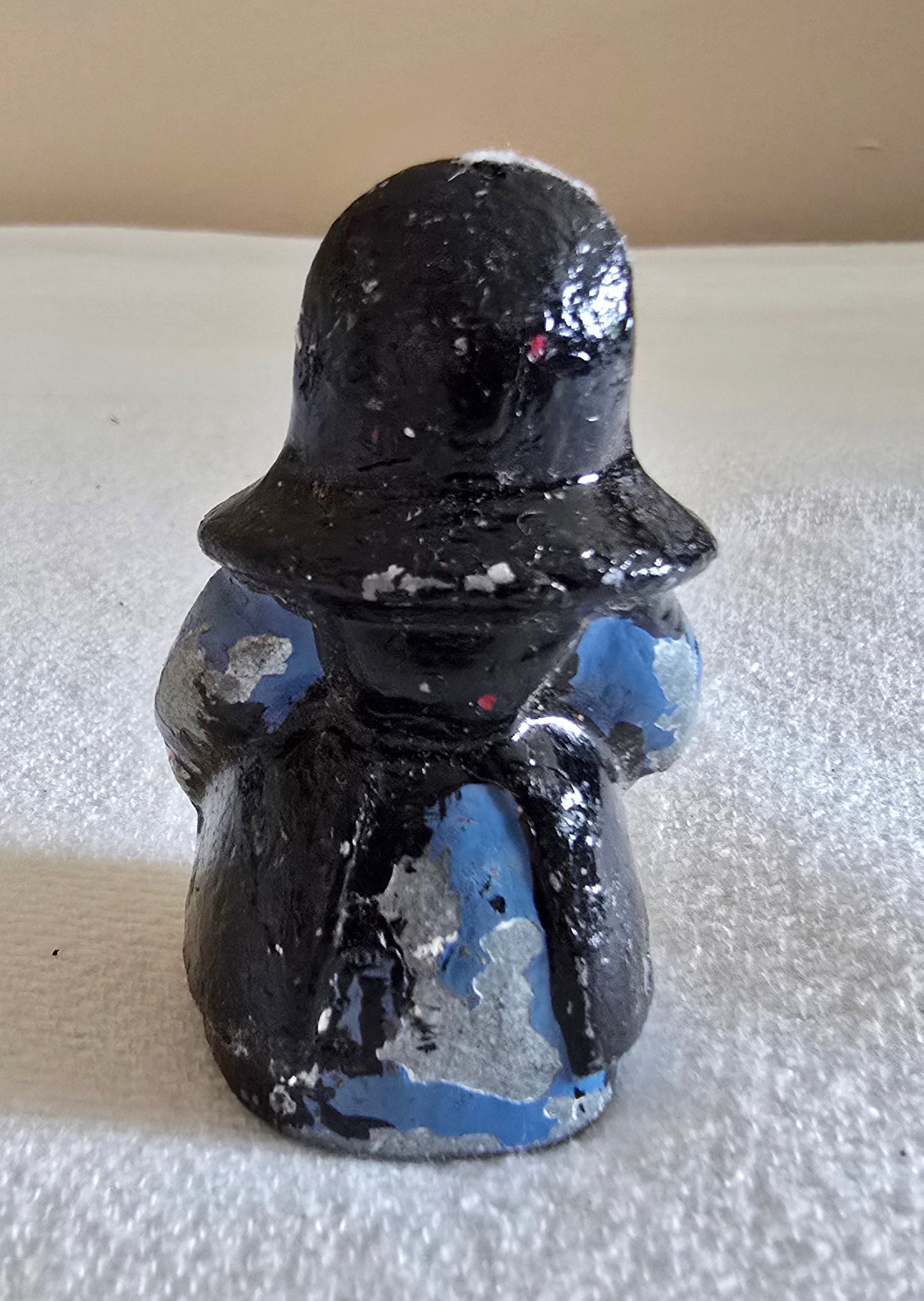 Vintage Cast Iron Amish Salt and Pepper Shakers 2 Pairs Boy and Girl