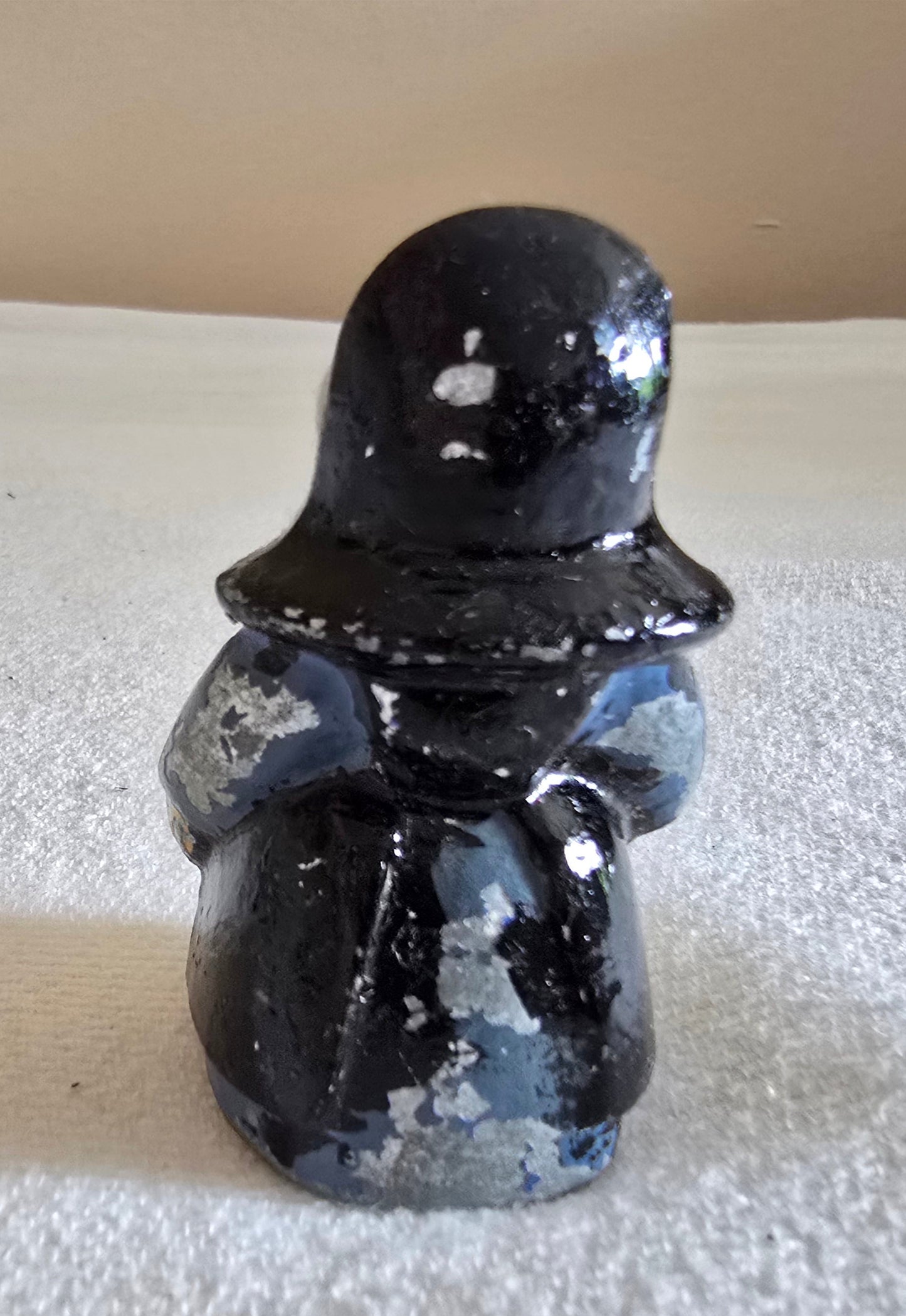 Vintage Cast Iron Amish Salt and Pepper Shakers 2 Pairs Boy and Girl
