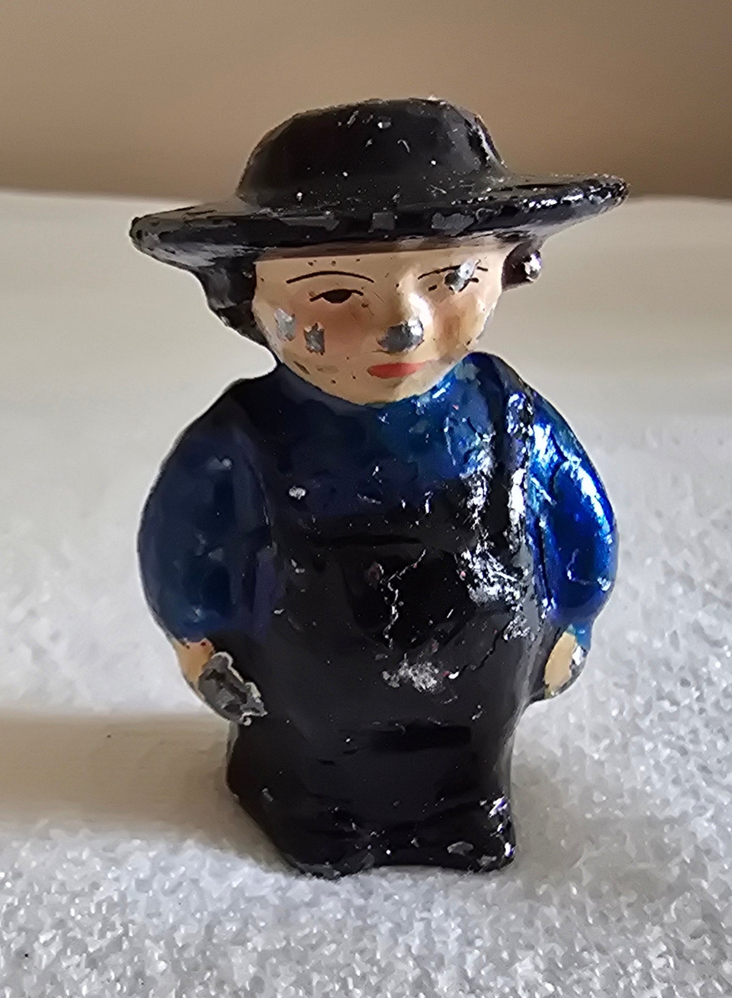 Vintage Cast Iron Amish Salt and Pepper Shakers 2 Pairs Boy and Girl
