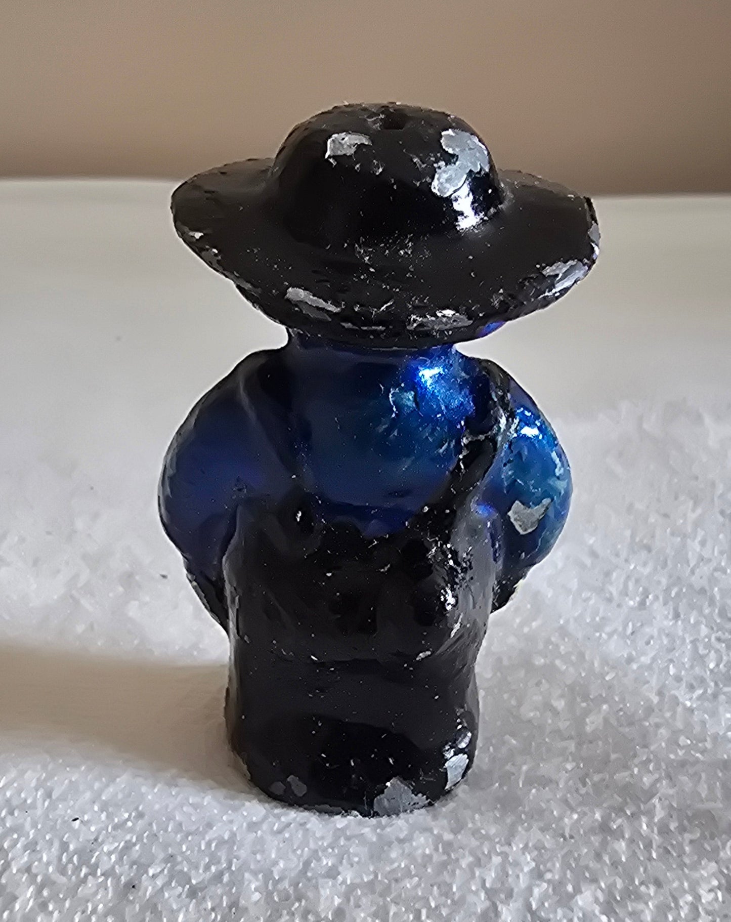 Vintage Cast Iron Amish Salt and Pepper Shakers 2 Pairs Boy and Girl