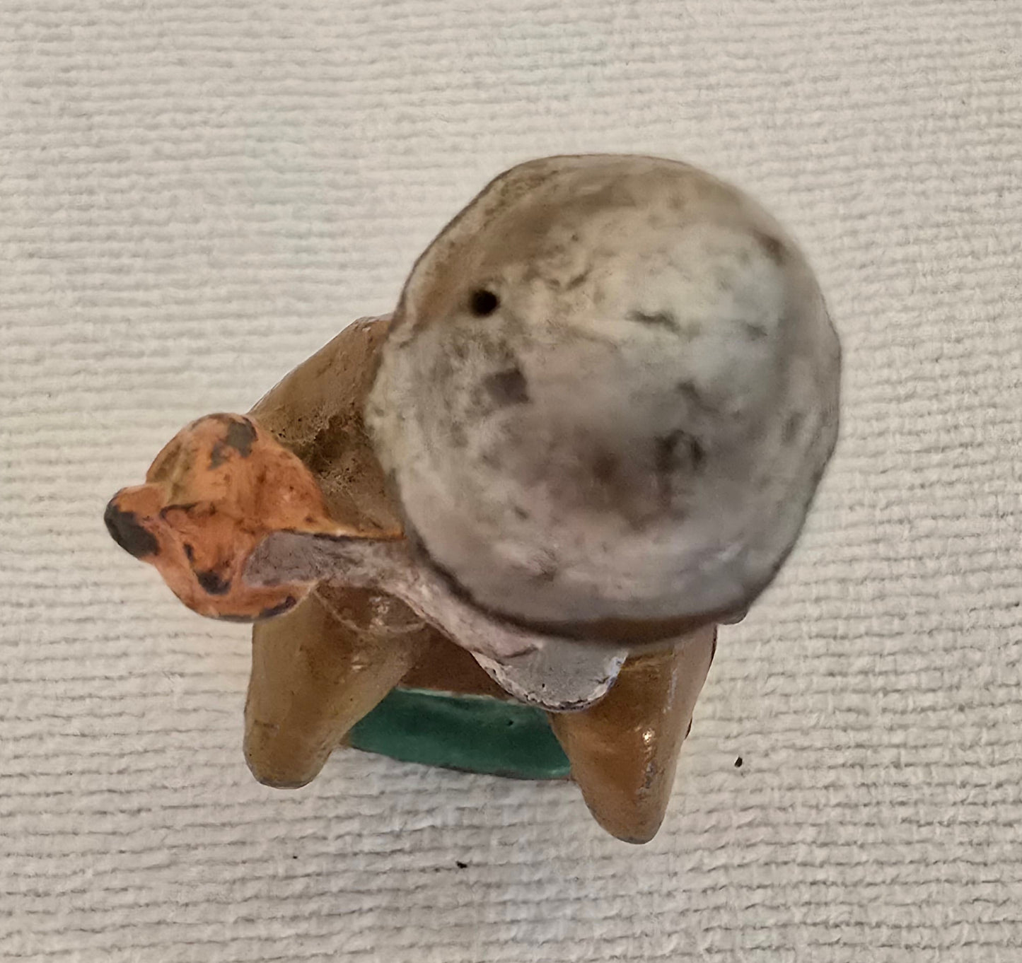 Vintage Manoil Barclay #54 Lead Toy Soldier Eating