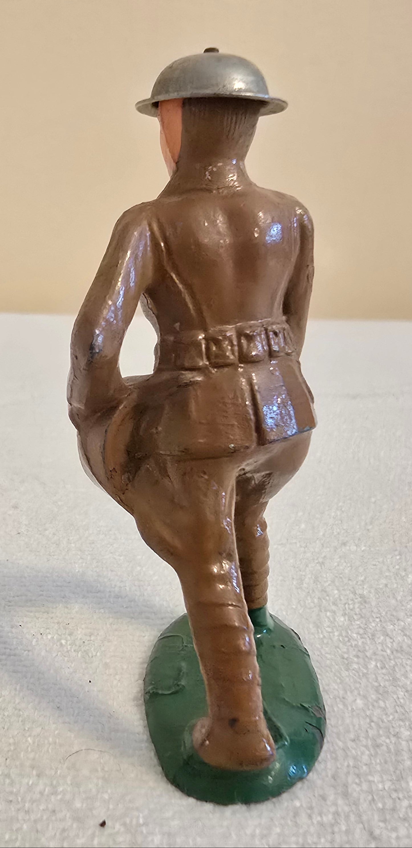 Vintage Manoil Barclay #710 Lead Toy Soldier with Drum