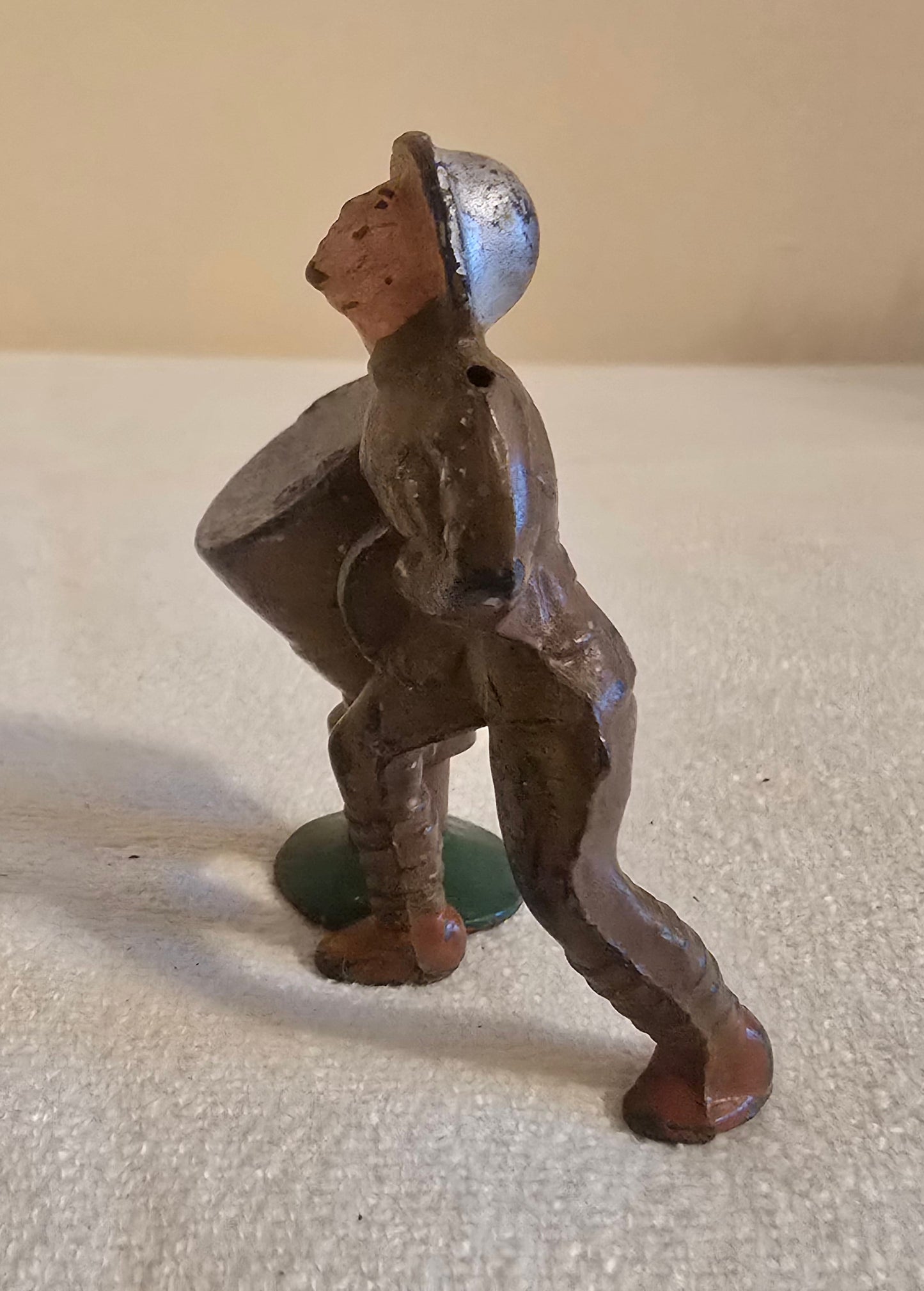 Vintage Manoil Barclay #47 Lead Toy Soldier with Spotlight Anti-Aircraft