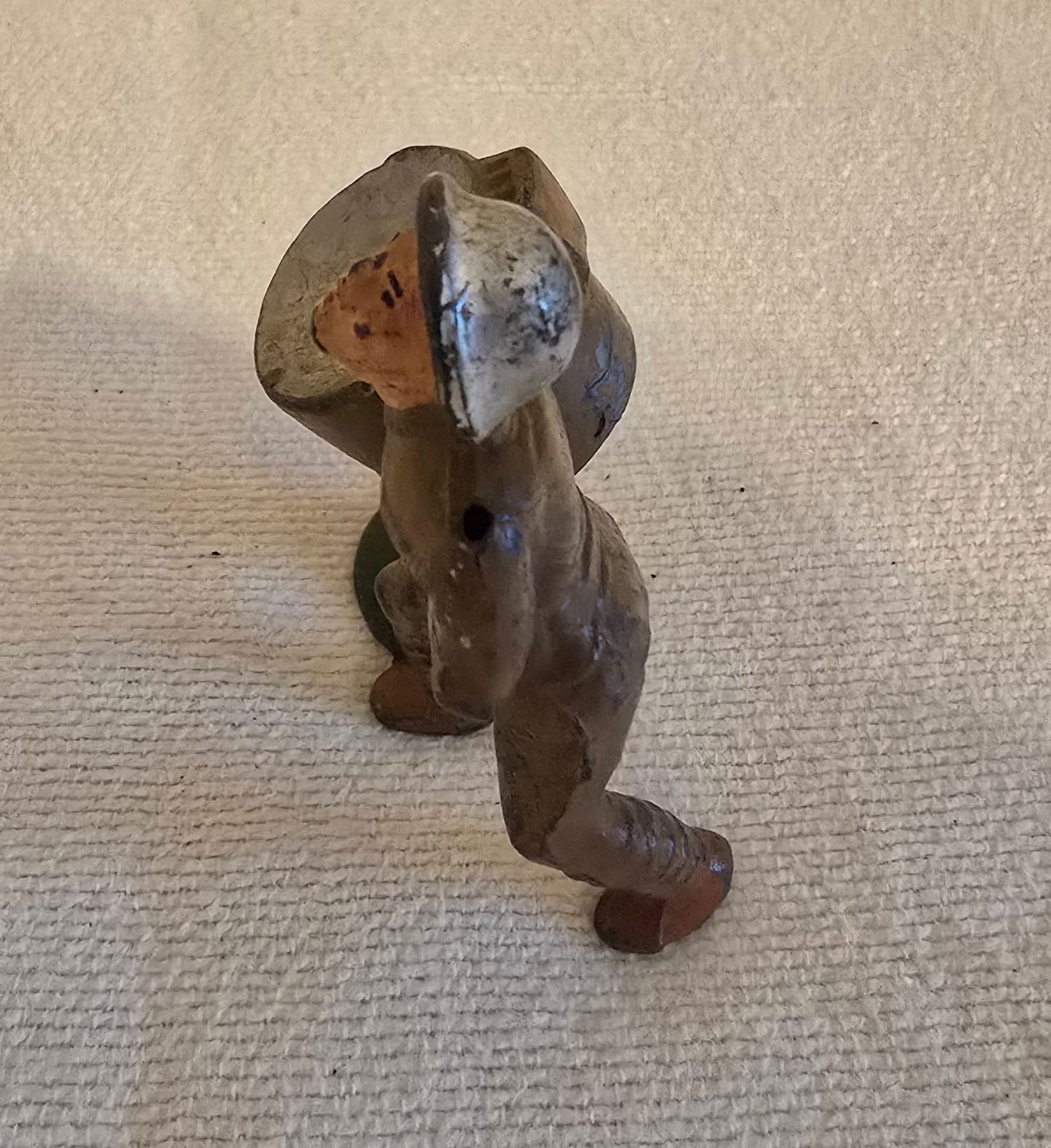 Vintage Manoil Barclay #47 Lead Toy Soldier with Spotlight Anti-Aircraft