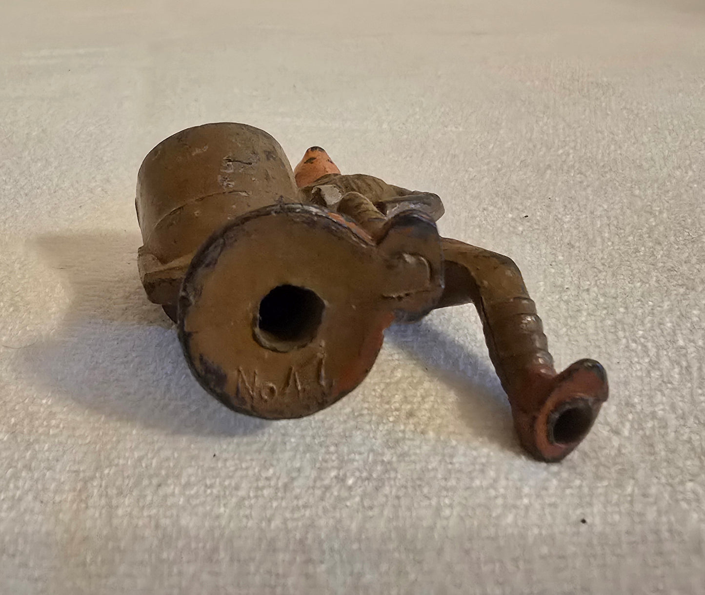 Vintage Manoil Barclay #47 Lead Toy Soldier with Spotlight Anti-Aircraft