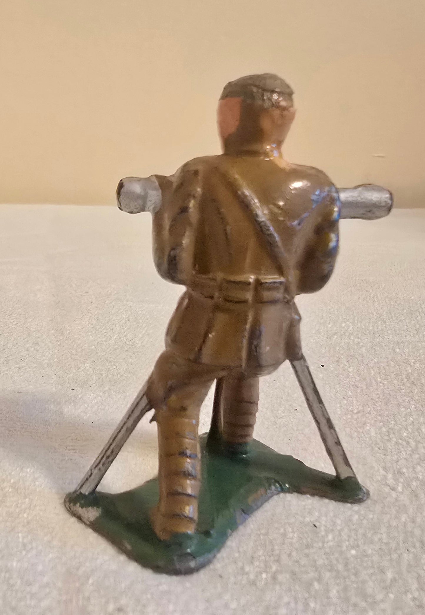 Vintage Manoil Barclay Lot of 3 Lead Toy Soldiers *Missing Helmets*