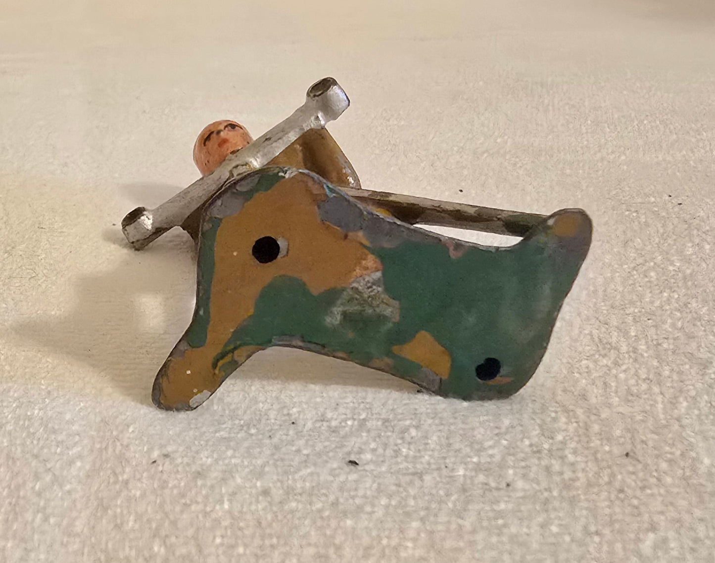 Vintage Manoil Barclay Lot of 3 Lead Toy Soldiers *Missing Helmets*