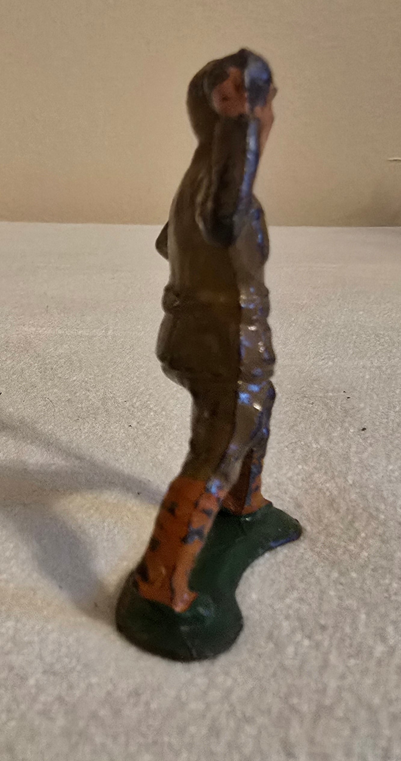 Vintage Manoil Barclay Lot of 3 Lead Toy Soldiers *Missing Helmets*