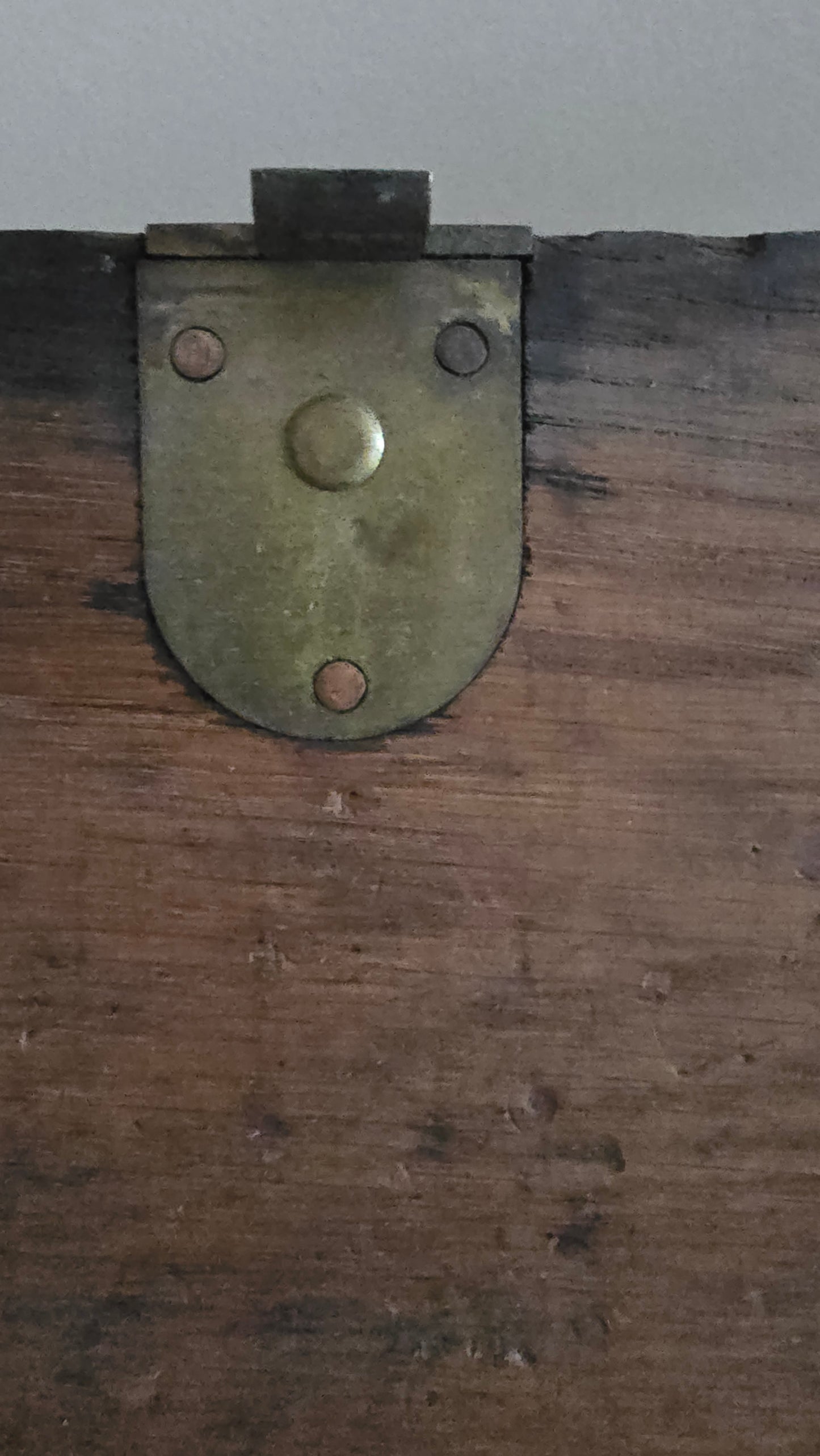 Antique WWI Ammo Box for US M1909 Benet-Mercie LMG Wood with Brass Hardware