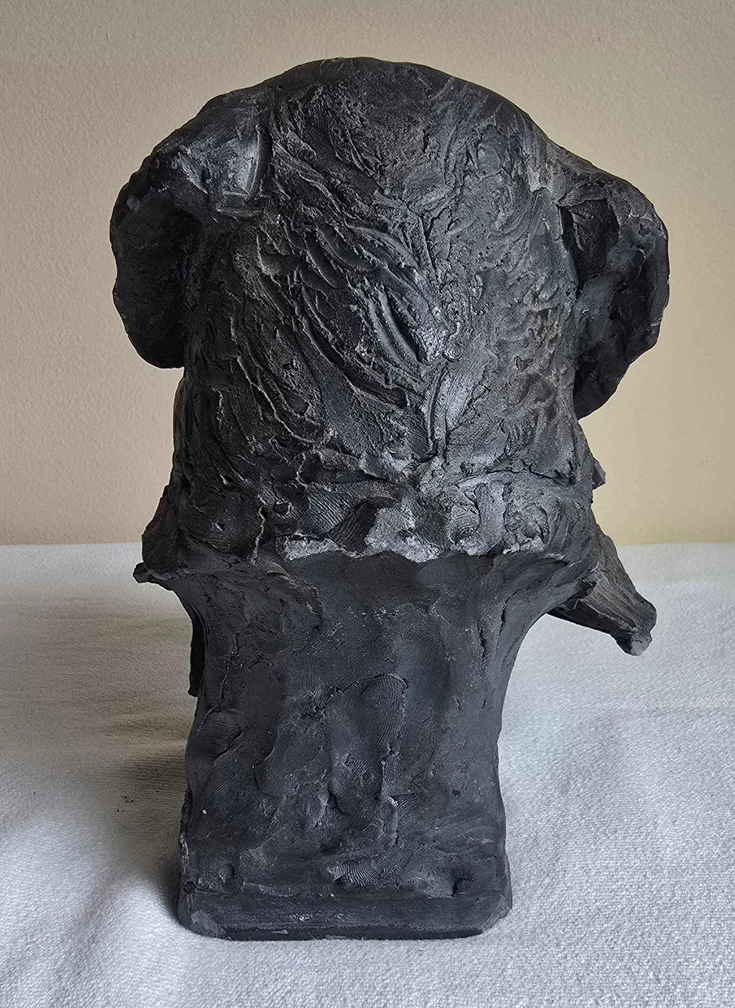 Vintage 1994 Eric Kaposta "Job Well Done" Bronze Sculpture Labrador Retriever with Duck Signed