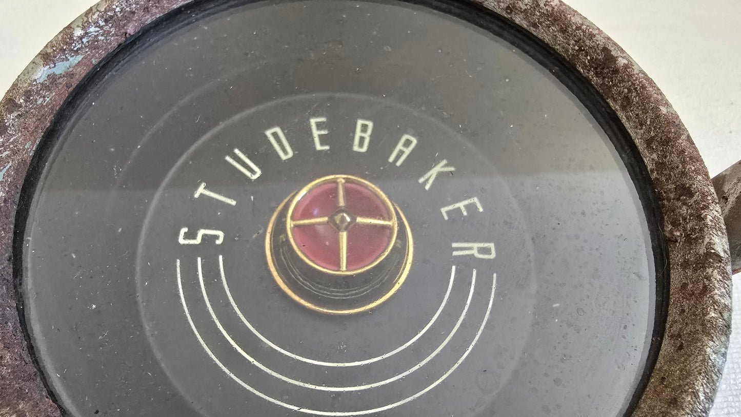 Vintage 1950's Studebaker Commander Clock Delete Clock Blank