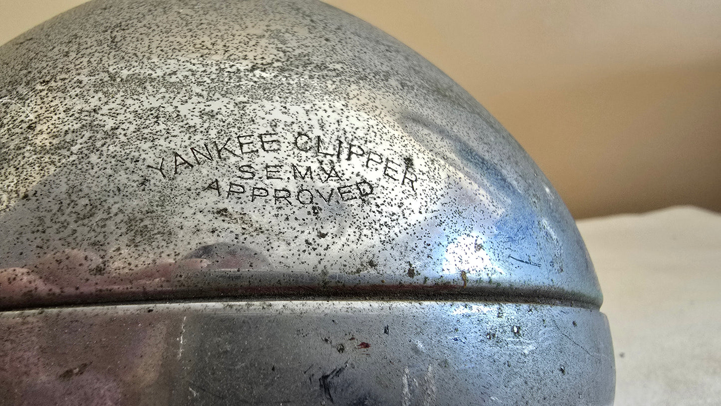 Vintage Yankee Clipper Amber Fog Lamp Light with Mount