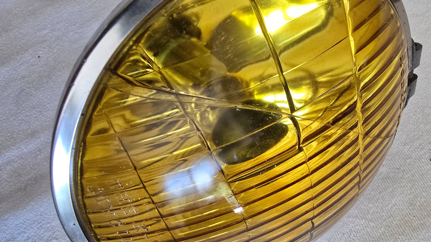 Vintage The K-D Lamp Co. No. 850 Amber Fog Lamp Light