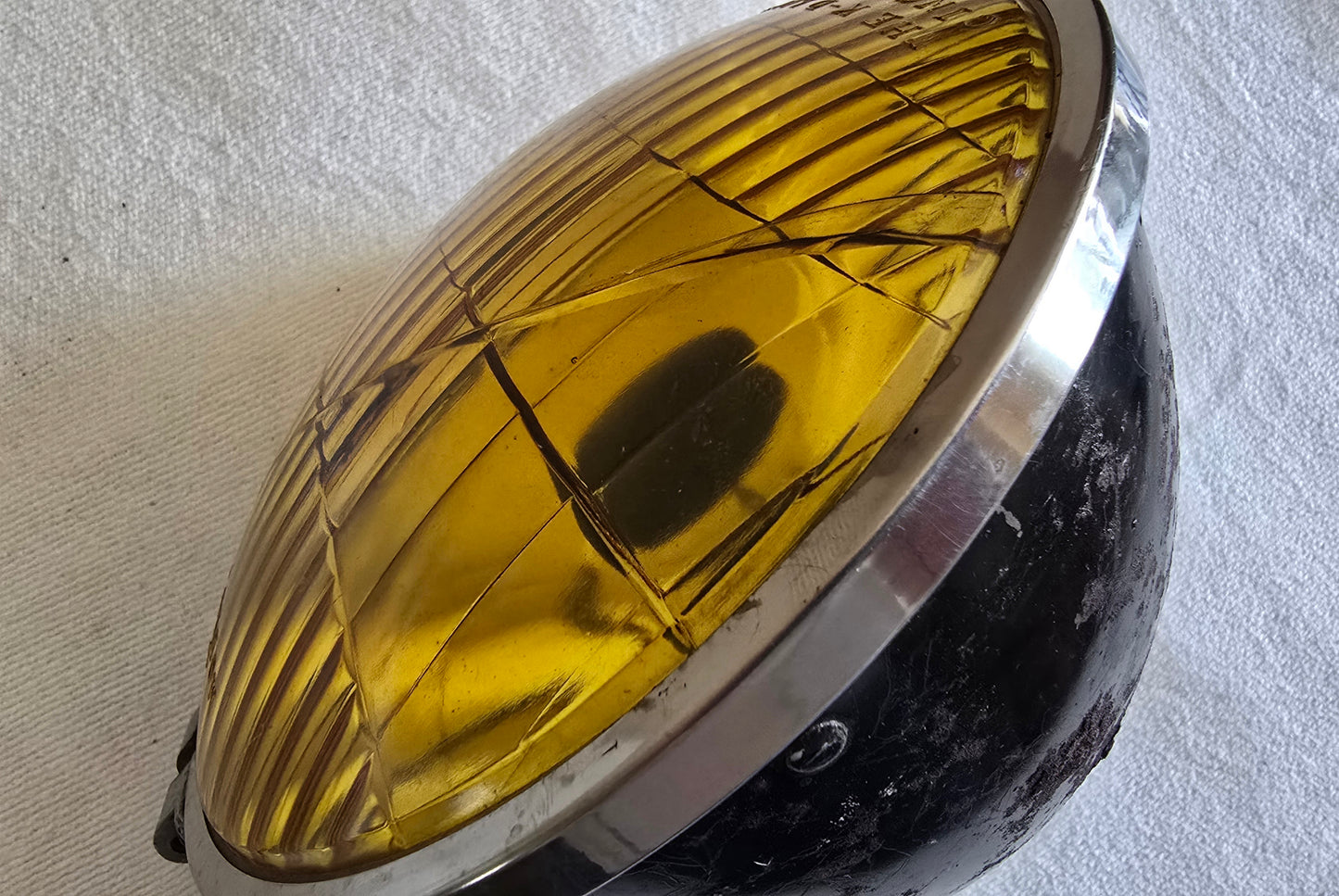 Vintage The K-D Lamp Co. No. 850 Amber Fog Lamp Light