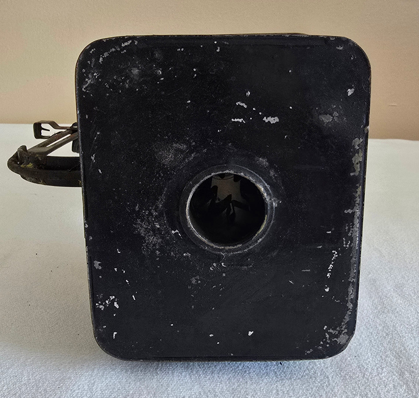 Antique Railroad Caboose Oil Kerosene Lamp Wall Mounted Lantern Light Tin