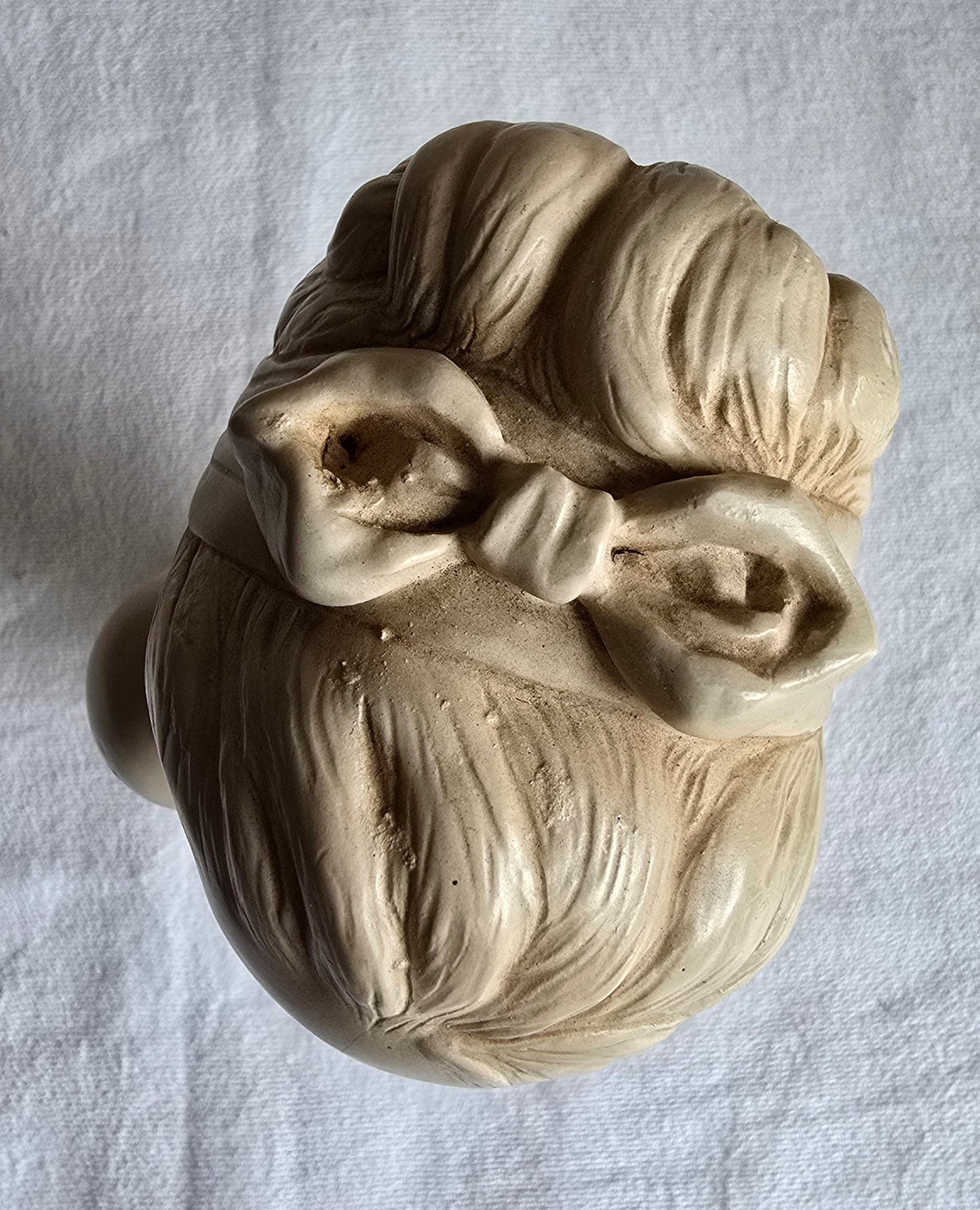 Vintage Alexander Backer Chalkware Young Girl Bust Statue