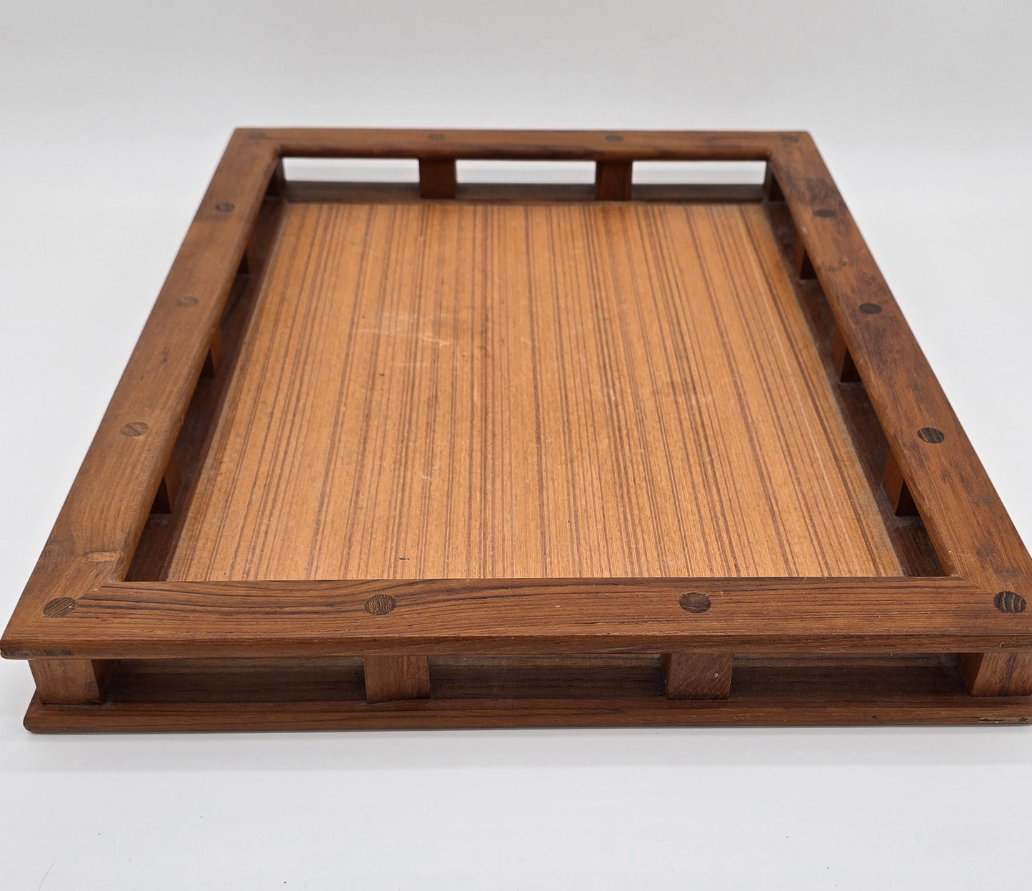 Vintage Dansk Teakwood Mid Century Modern Serving Tray