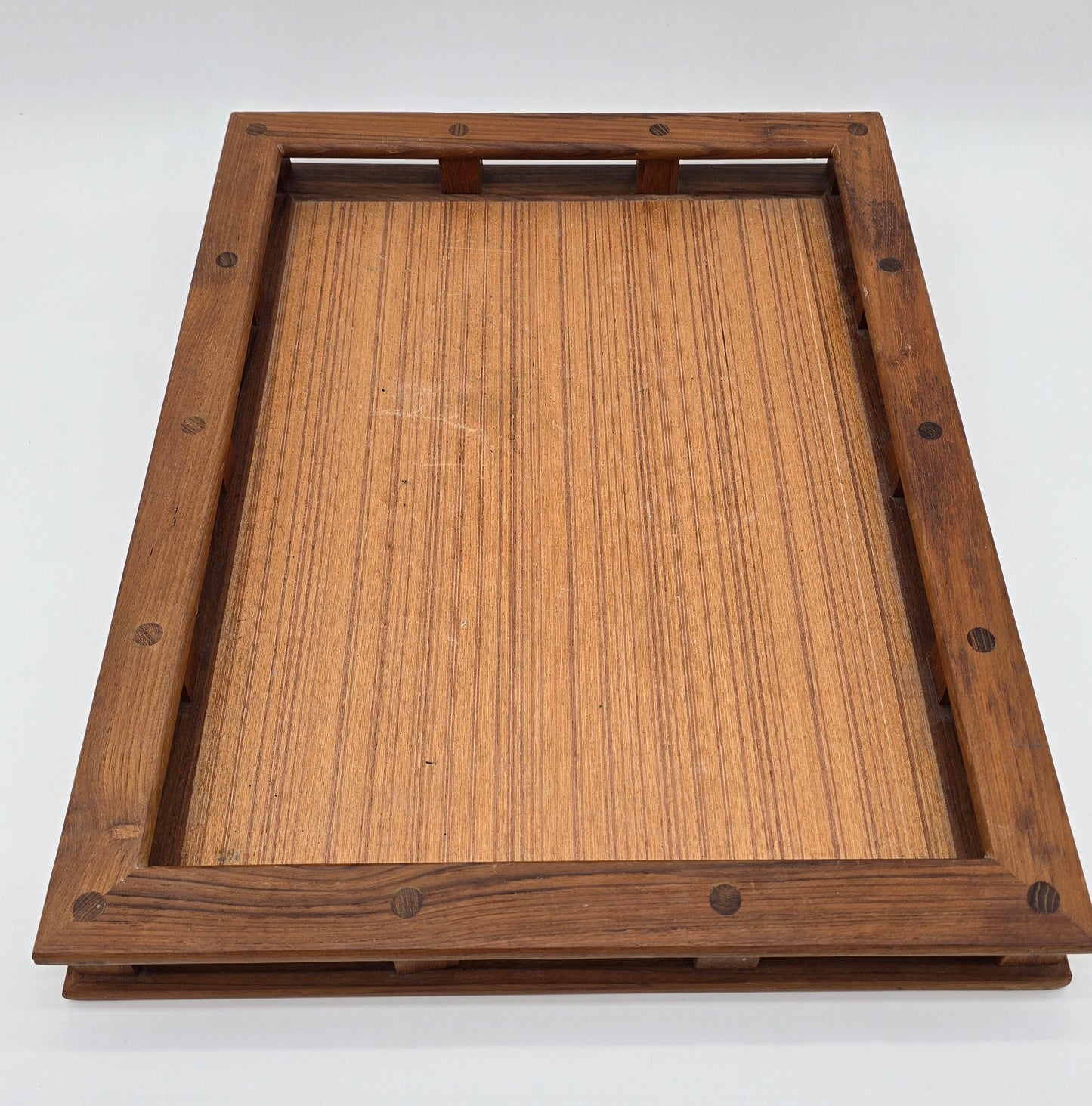 Vintage Dansk Teakwood Mid Century Modern Serving Tray