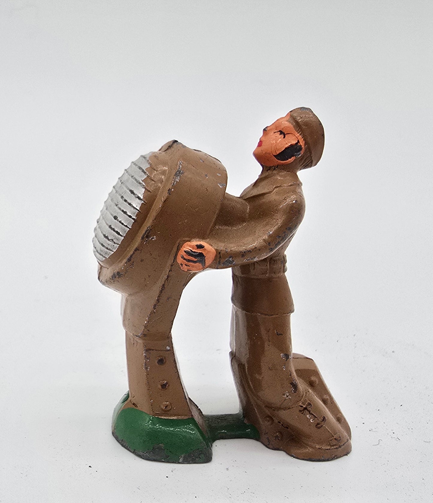 Vintage Barclay Manoil Lead Toy Soldier with Spotlight