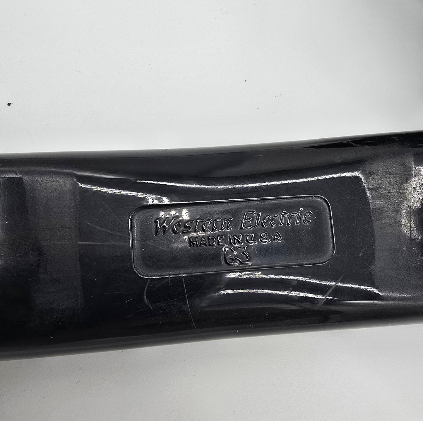 Vintage Bell System Black Rotary Phone with Western Electric G3 Handset