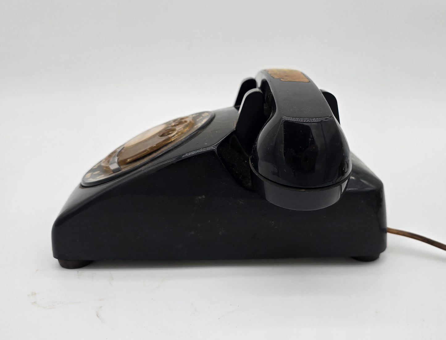 Vintage Bell System Black Rotary Phone with Western Electric G3 Handset