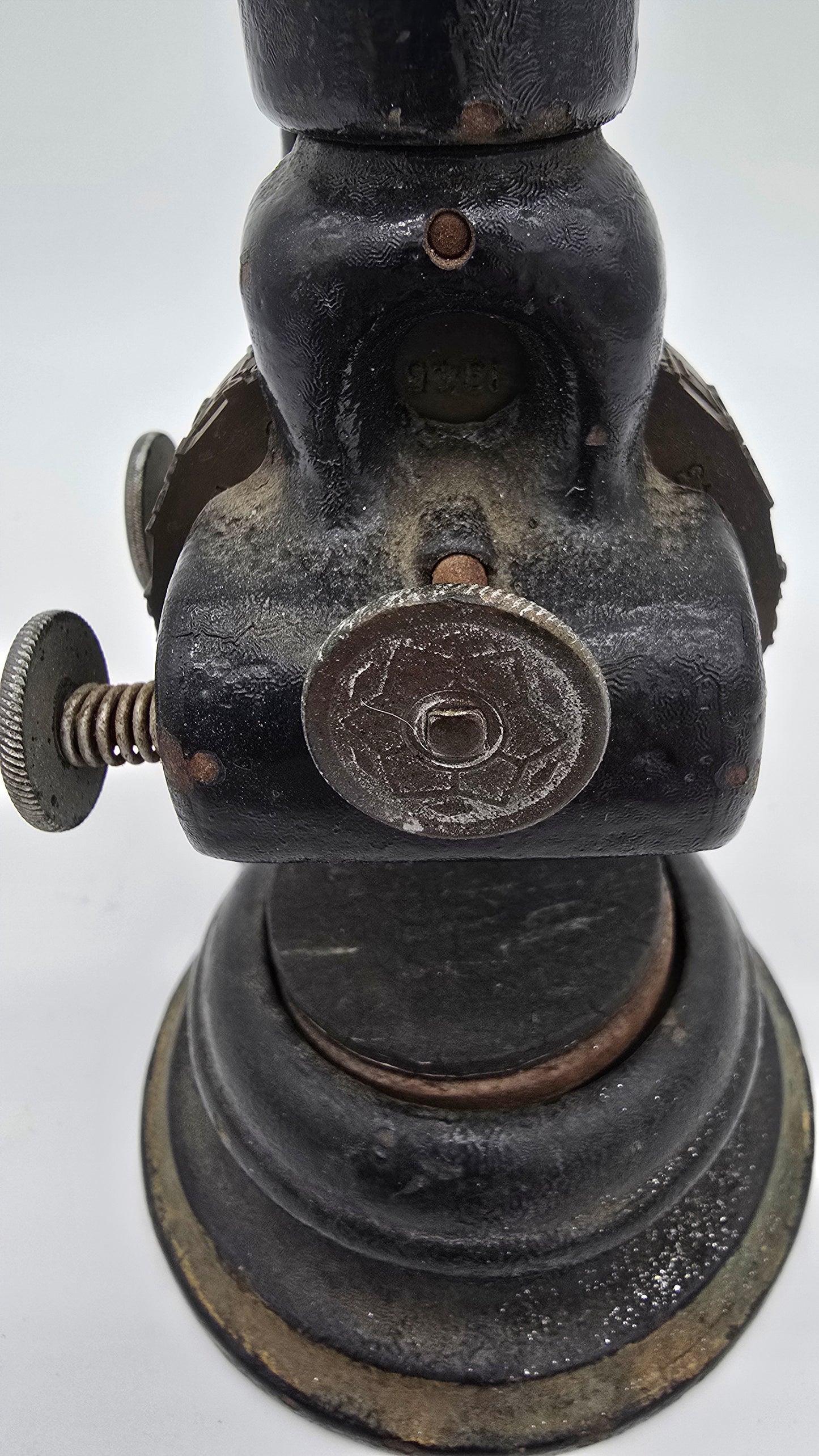 Antique Cast Iron Date Stamp Validator Machine 1941 - 1952