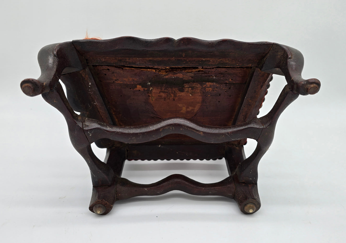 Antique Miniature Salesman Sample Baroque Queen Anne Side Chair