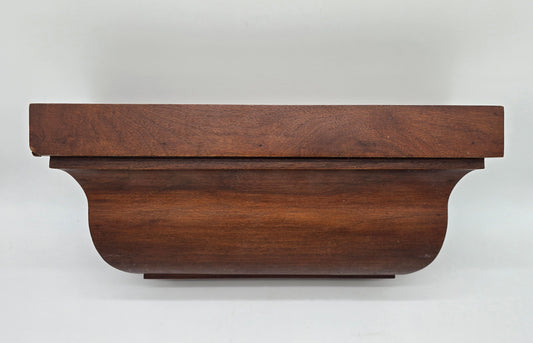 Antique Vintage Solid Wood Floating Wall Shelf