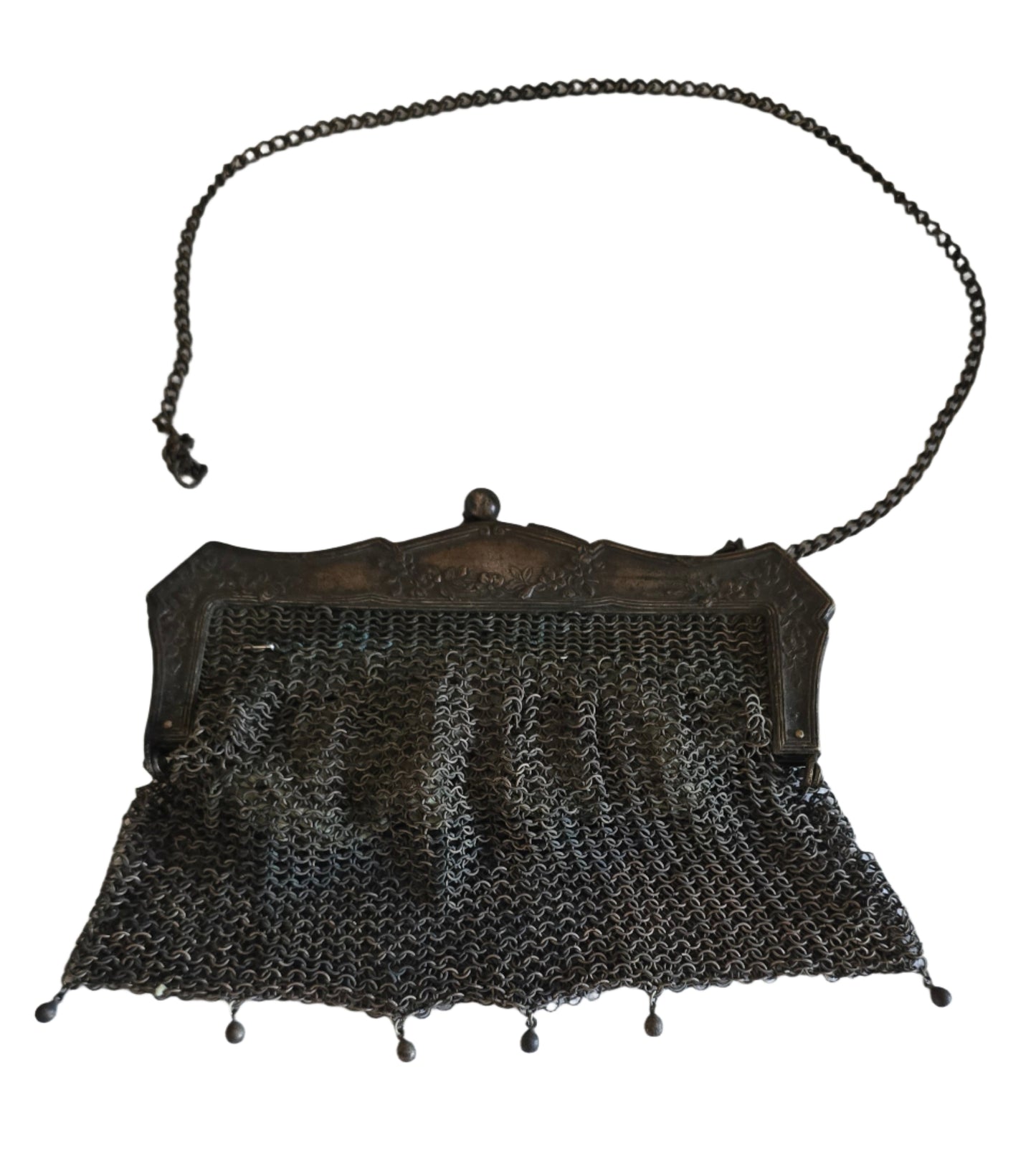 vintage german silver purse
