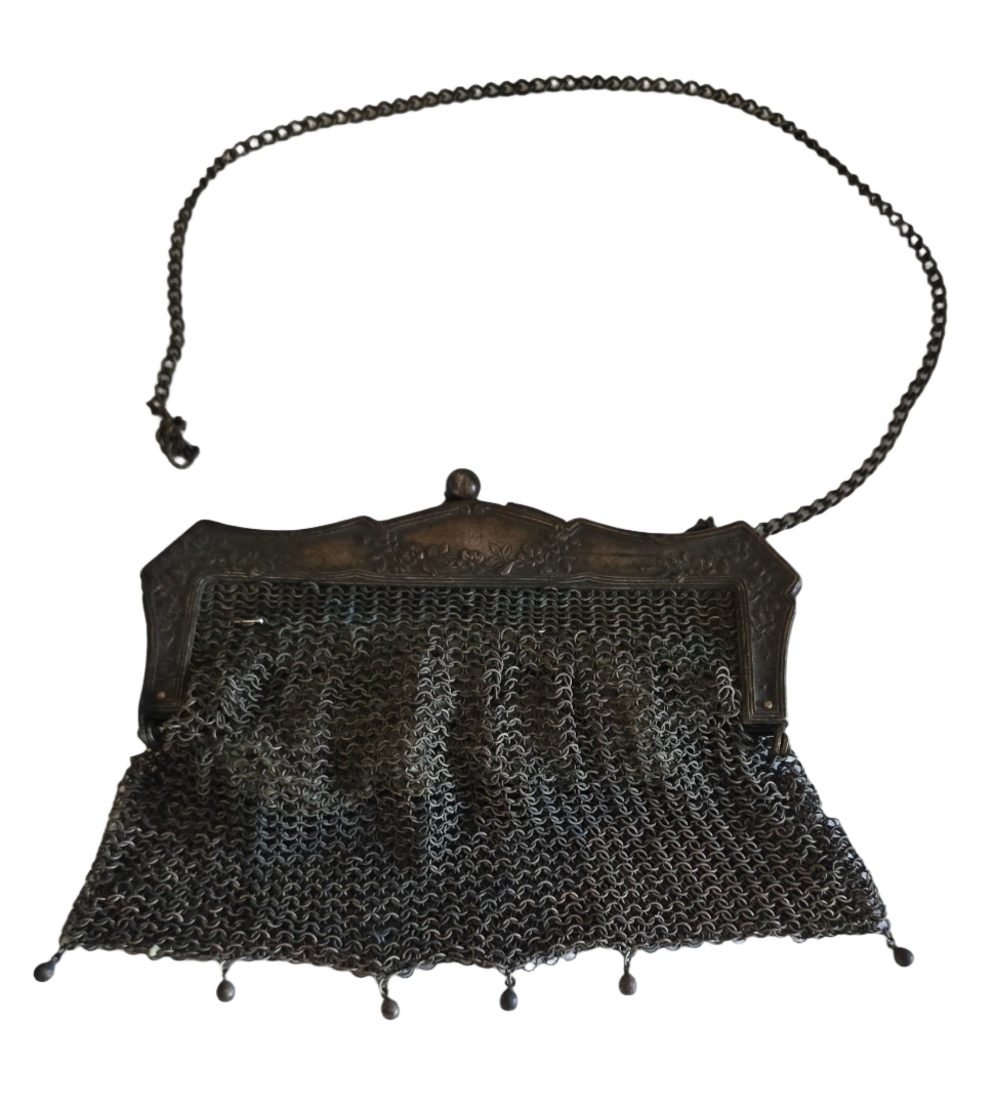 vintage german silver purse