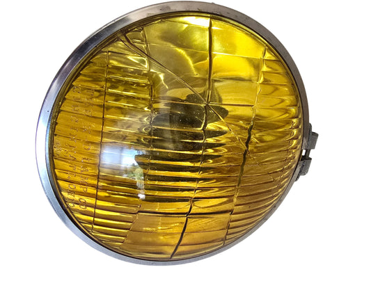 vintage kd lamp model 850 amber fog lamp